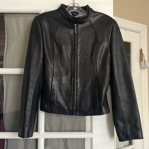 Leather jacket